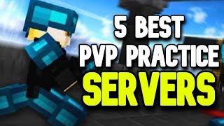 5 BEST Minecraft PVP Practice Servers in 2023 [upl. by Atnahsa]