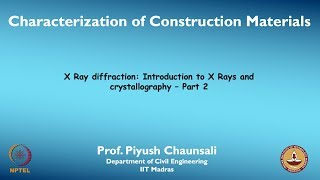 X Ray diffraction Introduction to X Rays and crystallography  Part 2 [upl. by Vladimar]