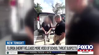 MS investigates apparent school threat FL sheriff releases video of school threat suspects [upl. by Hanzelin206]