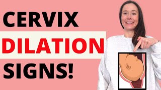 CERVIX DILATION SYMPTOMS  WHAT DOES CERVICAL DILATION FEEL LIKE AND HOW TO TELL IF YOU ARE DILATED [upl. by Helbonnas]