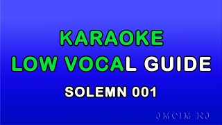 JMCIM NJ Karaoke Solemn Song Low Vocal Guide 001 [upl. by Zacharias66]