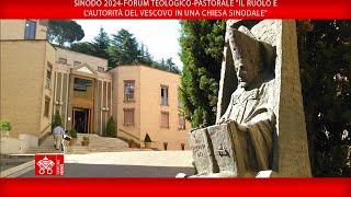 Sinodo 2024Forum quotIl ruolo e lautorità del Vescovo in una Chiesa sinodalequot 9 ottobre [upl. by Aierbma]