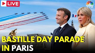 LIVE Annual Bastille Day Parade in Paris  Emmanuel Macron  France News  Bastille Day  N18G [upl. by Terb]