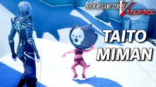 Shin Megami Tensei V Vengeance PS5  Taito Miman Locations [upl. by Bullen]