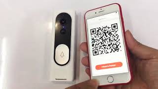 Adding smart doorbell cameraL21080PTY to TuyasmartSmart Life app [upl. by Damali]