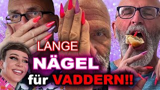 Mein VATER bekommt LANGE NÄGEL amp slayt boots down house 💅🏼🧔🏻💖✨ [upl. by Calv144]