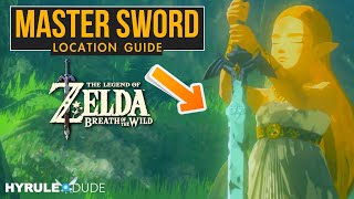 How to Get the Master Sword and Korok Mask in Zelda Breath of the Wild [upl. by Aveline]