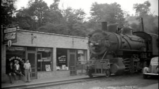 Doubleheader on the Monongahela Railroad 1938 [upl. by Leummas629]