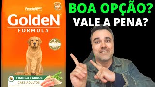 Ração GOLDEN FÓRMULA  A MELHOR GOLDEN DO MERCADO Vale a pena [upl. by Lachman]