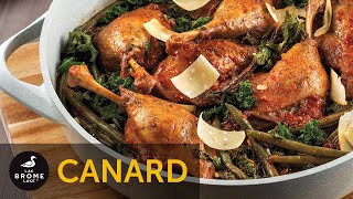 Recette de cuisses de canard braisées à la toscane [upl. by Enomad]