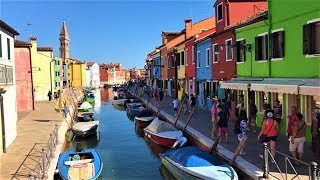 Murano Burano Tour  Venice Italy  Venedig [upl. by Wait]