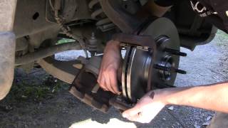 F150 Front Brake and Rotor Replacement Part 2 [upl. by Mcadams]