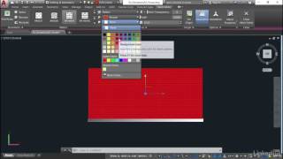 AutoCAD Tutorial  Apply background colors to hatch patterns [upl. by Teferi]