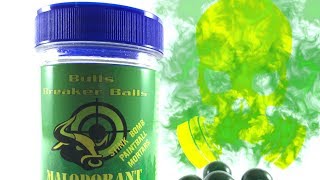 Paintball Malodorant Balls  Stink Bomb Paintball Balls [upl. by Heshum]