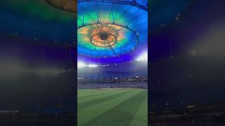 Live from Tropicana Field ⚾️ tampabayrays baseball subscribe lights lightshow mlb entrance [upl. by Huttan304]