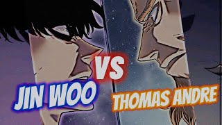 Jin woo Vs Thomas Andre Fight in sololeveling Explain In Hindi sololeveling manhwa [upl. by Yonatan937]