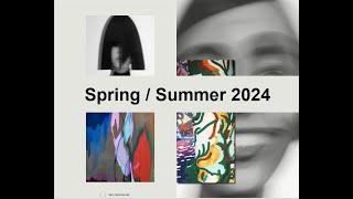 Fashion Trendbooks Spring  Summer 2024 A video presentation [upl. by Llerreg285]