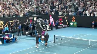 Rafael Nadal  Australian Open AO 2022  Match Point crowd reaction  21st Grand Slam [upl. by Seldun]