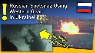 Russian Spetsnaz Special Forces Using Western Equipment In Ukraine [upl. by Josepha]