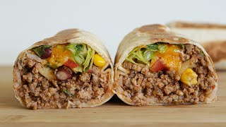 Beef Burrito Recipe [upl. by Roque]