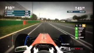 F1 2012 PS3 Championnat RSF1 Manche1 Melbourne part2 [upl. by Els861]