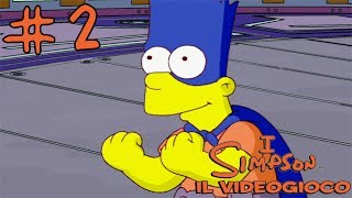 I Simpson Il Videogioco  Walkthrough ITA Parte 2  Bartman Begins [upl. by Aitahs373]