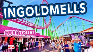 INGOLDMELLS SKEGNESS  Fantasy Island and Ingoldmells Market  Full Tour [upl. by Fulbright718]