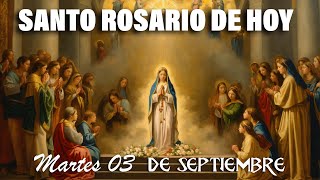 Santo Rosario Corto de hoy Martes 03 de Septiembre🌿🌷🌿 MISTERIOS DOLOROSOS🌿🌷 Rosario ala Virgen María [upl. by Kakalina]