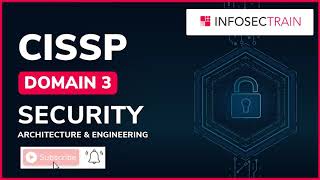 CISSP DOMAIN 3  SECURITY ARCHITECTURE amp ENGINEERING  CISSP EXAM PPEP TRAINING INFOSECTRAIN [upl. by Pippo]