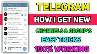 How to Search new and latest Telegram Groups and Channel full in Kannada 2022 [upl. by Rosecan491]