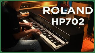 Premium Digital Piano for Your Home Roland HP702 Review and Demo [upl. by Nerua]