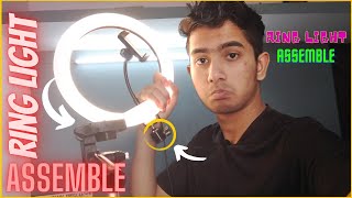 How To Assemble Ring Light 🤔🤔  Ring Light Assemble कैसे करें 🤔🤔 [upl. by Kaleb]