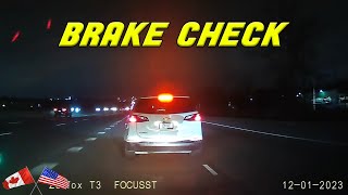 BRAKE CHECKING A TAILGATER WILL ALWAYS LEAD TO ROAD RAGE [upl. by Atsyrk]