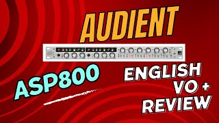 Audient ASP 800 Video Review English VO  Drum recording [upl. by Clapp]