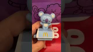 Amei o novo lanche do Mc Donalds BT21 BTS com brinquedo [upl. by Erfert250]