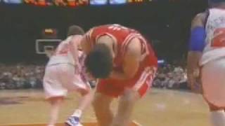 Nate Robinson Blocks Yao Ming [upl. by Canale]