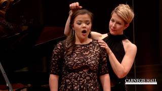 Joyce DiDonato Master Class January 2016 Mozart’s “Non so più cosa son cosa faccio” [upl. by Etteloc582]