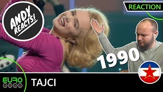 ANDY REACTS Tajci  Hajde Da Ludujemo Yugoslavia 1990 EUROVISION REACTION [upl. by Megdal835]