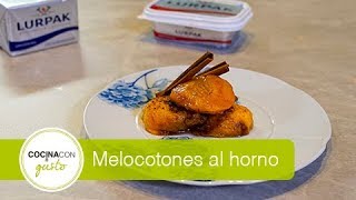 Melocotones al horno [upl. by Rech601]