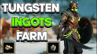 Assassins Creed Valhalla  TUNGSTEN FARM How to get tungsten ingot from this tungsten location [upl. by Honniball830]