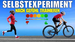 Ich trainiere 1 Woche nach Gefühl  das ist passiert RadsportampLauftraining [upl. by Kayley256]