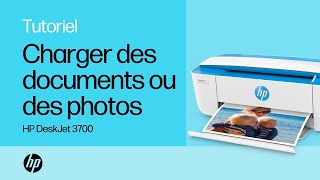 Charger des documents ou des photos et les copier sur limprimante HP DeskJet série 3700 HP Support [upl. by Dnalsor]