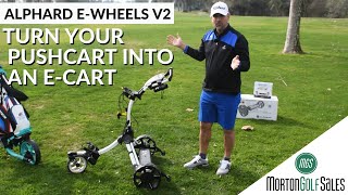 Convert your golf pushcart into an ecart [upl. by Annahs537]