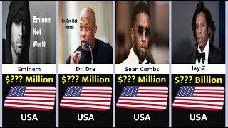 Unveiling the Wealth of the Top 50 Richest Rappers in the World 2023 [upl. by Dlorah901]