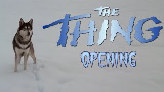 The Thing opening scene 1982 HD [upl. by Lavery422]