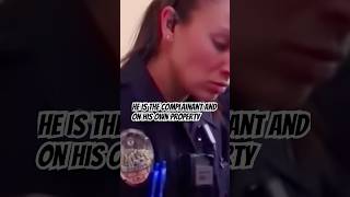 Bad police behavior👎🏽linestepperchallenge changetheculture firstamendmentauditor bluecrickets [upl. by Gilbertina]