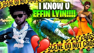 I KNOW U EFFIN LYIN 😫HE CHEATED ON ME💔💔 PART 3 [upl. by Erlond]