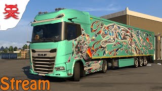 Vi daffer i daffen  Eurotruck Sim 2 Stream [upl. by Dyan489]