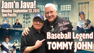 TOMMY JOHN Pitcher Pioneer Legend  Interview Part 1 [upl. by Friedman257]