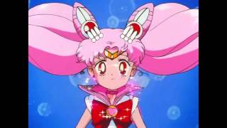 Sailor Moon  Chibi Moon  All Attacks and Transformation [upl. by Crowe728]